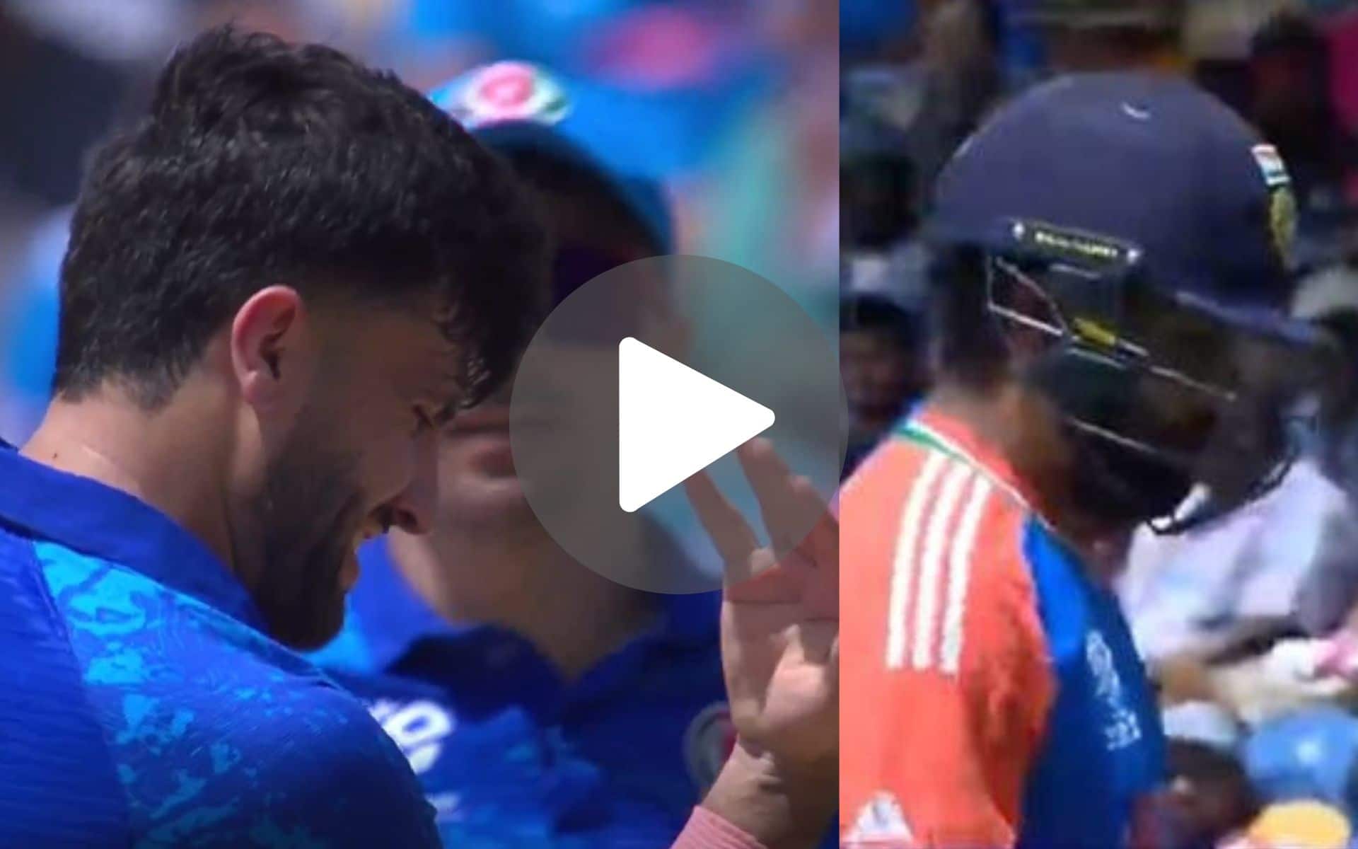 [Watch] Rohit Sharma Falls To Left-Arm Seamer Yet Again; Fazalhaq Rejoices With 'You Can't See Me' Celebration